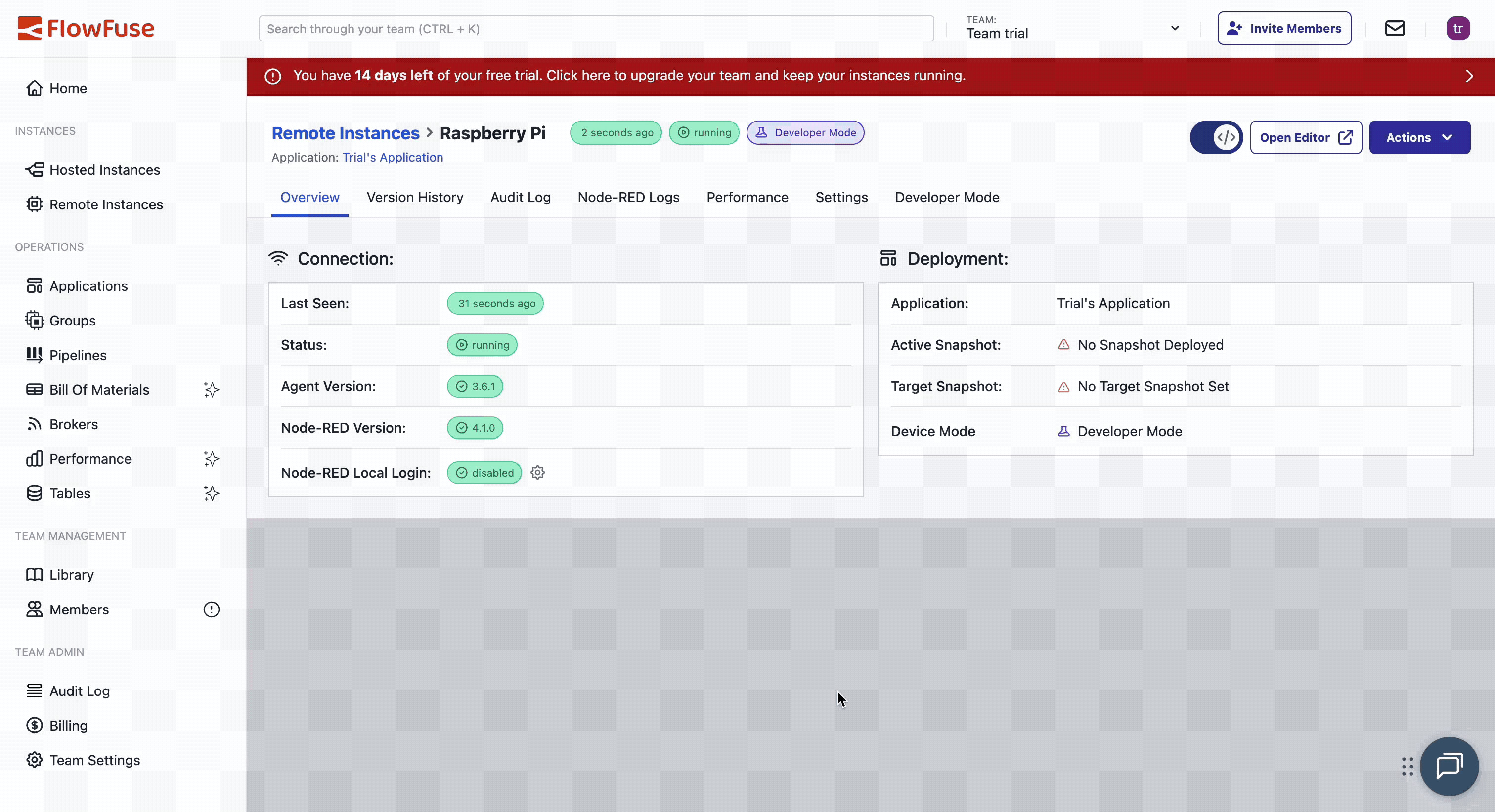 FlowFuse Device Management Tools